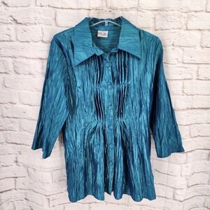 Noelle Artsy Shimmery Jacket 12/14‎ Large Iridescent Gala Formal Opera Night Out